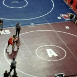 photo of wrestling mat